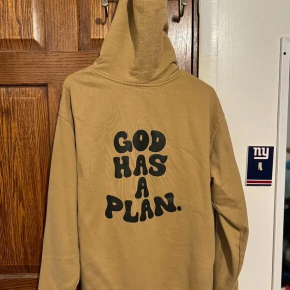 'Thank God' brand hoodie (New) (Large) - Picture 2 of 2